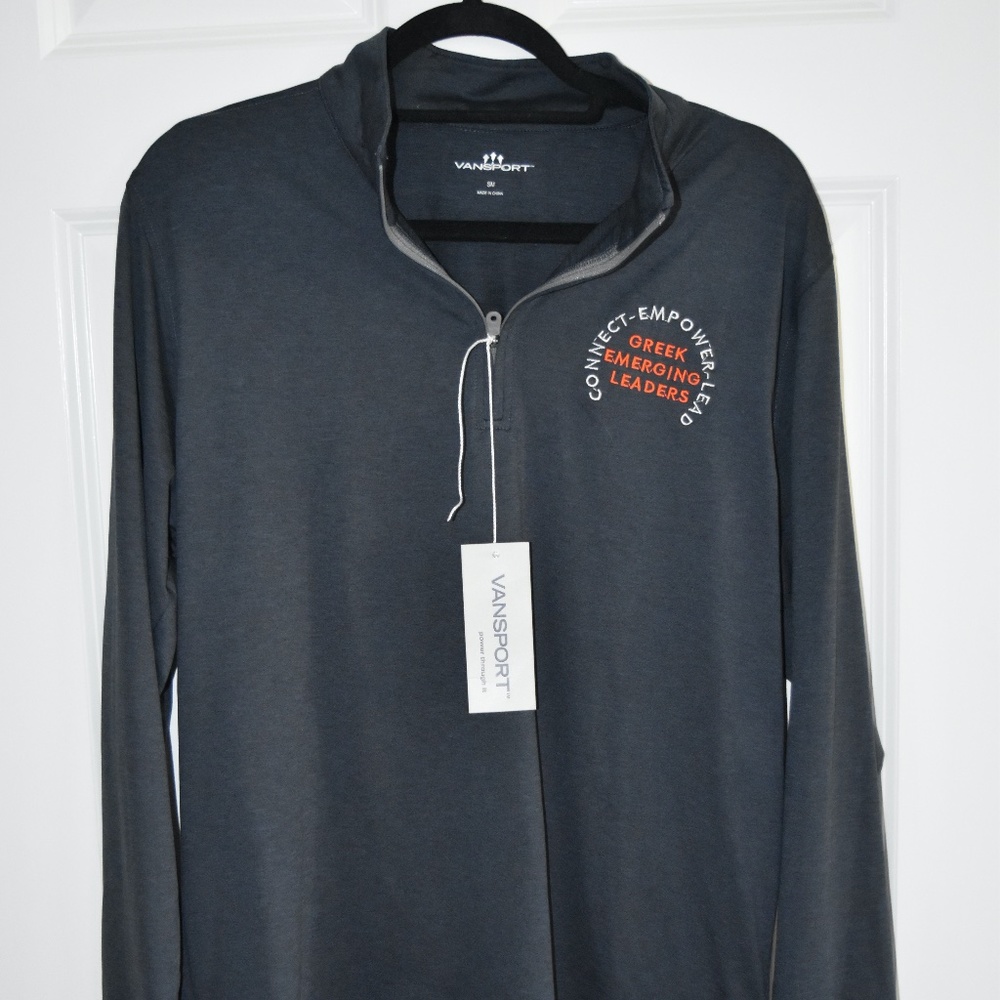 Athletic Quarter Zip Sweatshirt